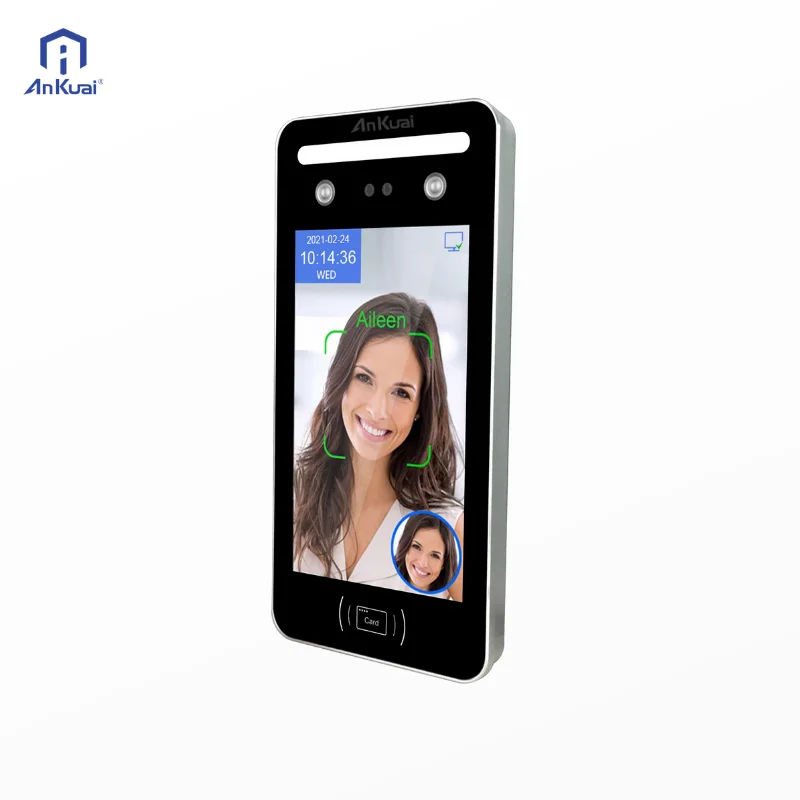 Biometric AI Face Recognition Access Control Device Free SDK Web Cloud Time Recording Attendance Customizable Logo Reset WiFi