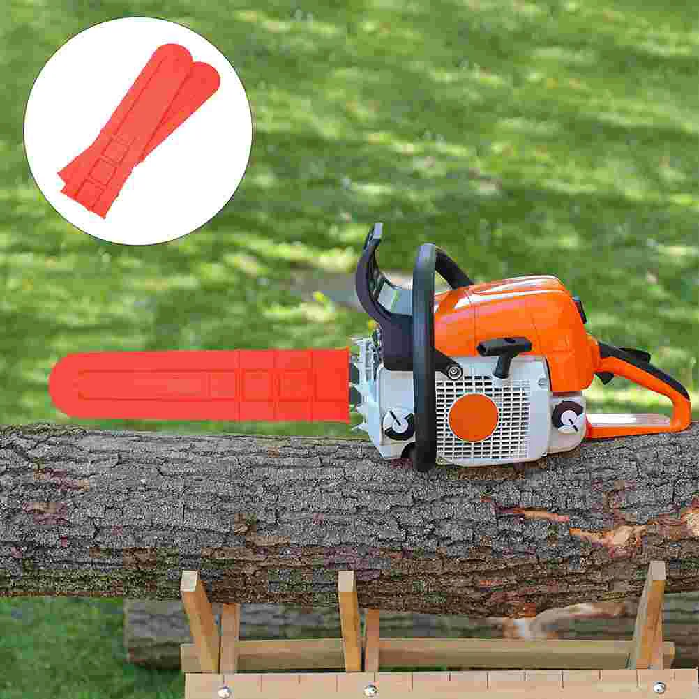 

Chainsaw Guide Bar Cover Protective Case Electric Travel Sleeve Protector Plastic Protection Shell Durable