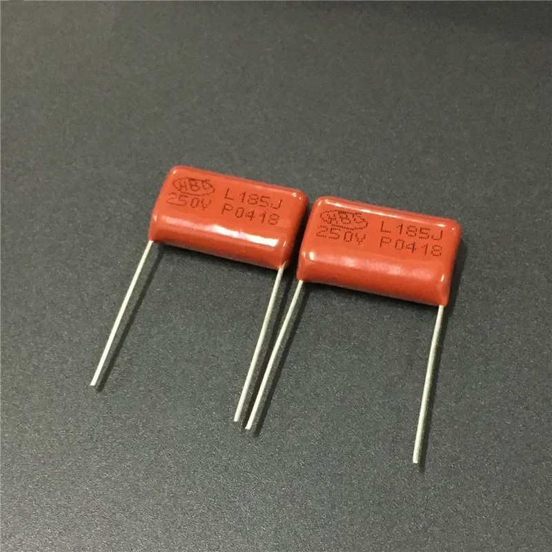 

50pcs CBB 185 250V 185J CL21 1.8uF 1800nF P20 Metallized Polypropylene Film Capacitor