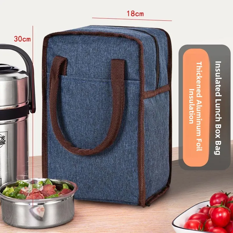 multi-layer-insulated-lunch-box-bag-round-rice-bucket-handheld-for-office-workers-with-meal-portable-storage-bag