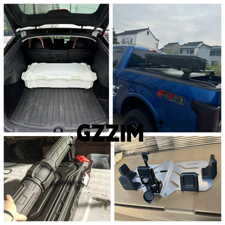 4x4 Offroad-accessoires Auto Dakuitrustingskist met hoge capaciteit Dakgereedschapskist