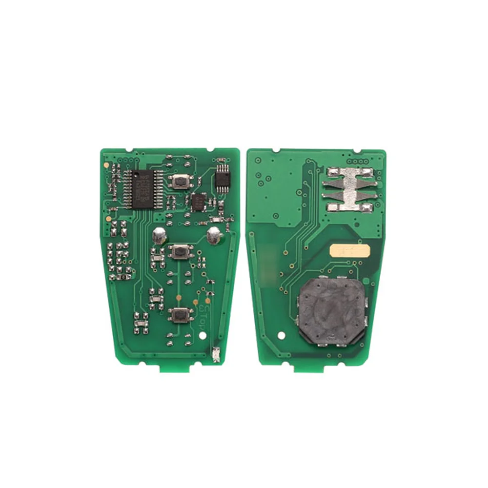 Xnrkey inteligente carro remoto chave fob 433mhz id46 chip para hyundai santa fe 2012 2013 2014 2015 5440 2w500/95440 2w600 chave escudo