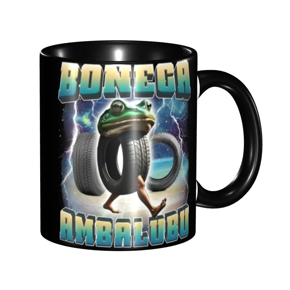 

Cute Boneca Ambalubu Funny Italian Brainrot Meme Tea Cup Home Mugs