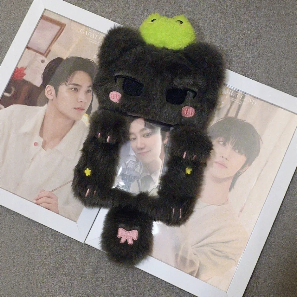 

New Cartoon Photo Card Holder Idol Photos Protective Cover Cute Photocard Case Bag Pendant Bus Door Cards Sleeve for Fans