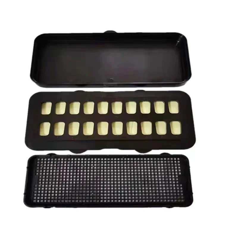 Dental Tools All Ceramic Veneer Processor Processing Box Beautiful Tooth Porcelain Patch Disinfection Box Cleaning Boxes