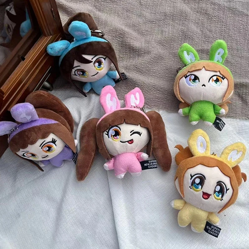 Аниме, новинка, джинсы, дневная Джинса, Minji Hanni DANIELLE Haerin Hyein, набивные куклы, брелок для ключей, сумка, украшение, плюши, подарки