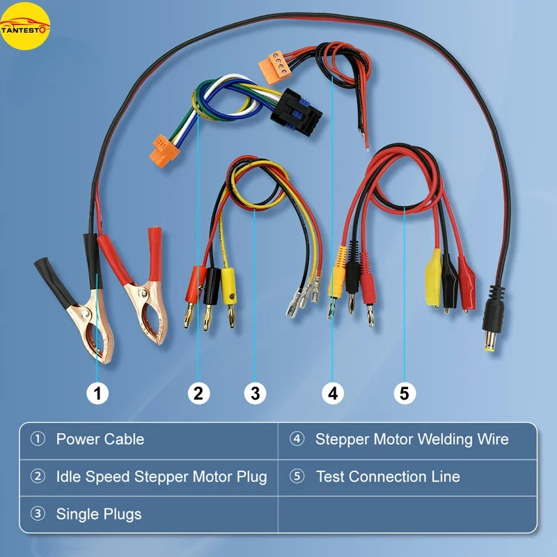 QDB-3A Drive Treasure High Voltage Ignition Coil Injector Solenoid Valve Idle Stepper Motor PWM Voltage Detector Tester