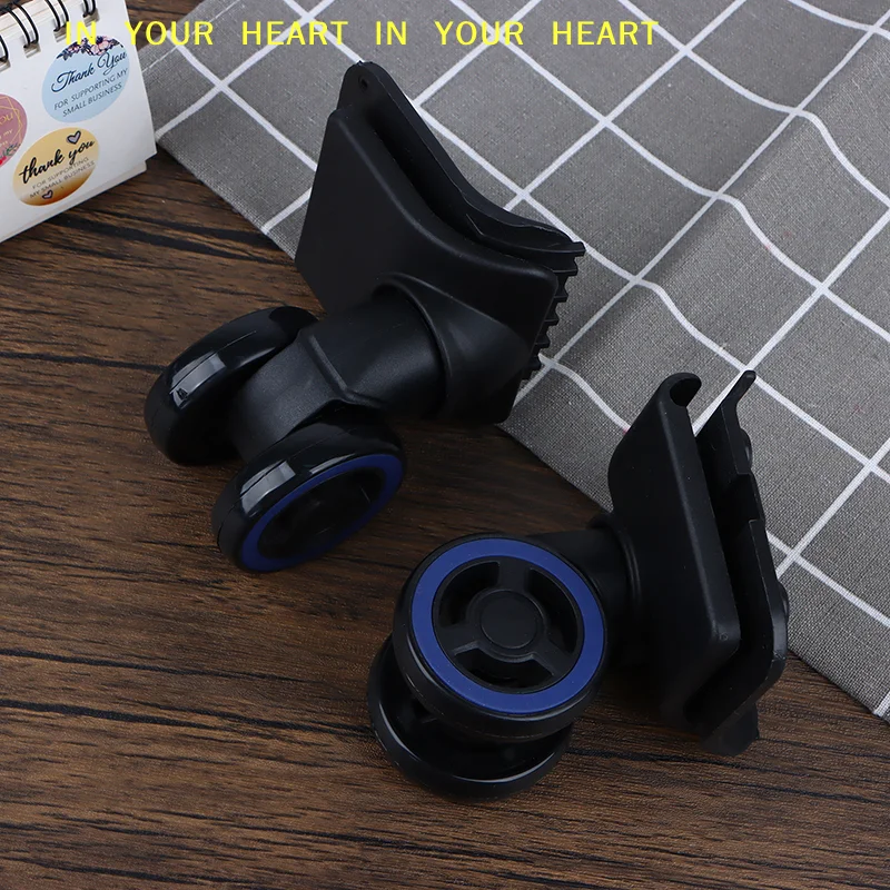 

【X】1Set Luggage Wheel Replacement Travel Suitcase Wheels 360 Swivel Mute Wheel For Suitcase Universal Aceessories