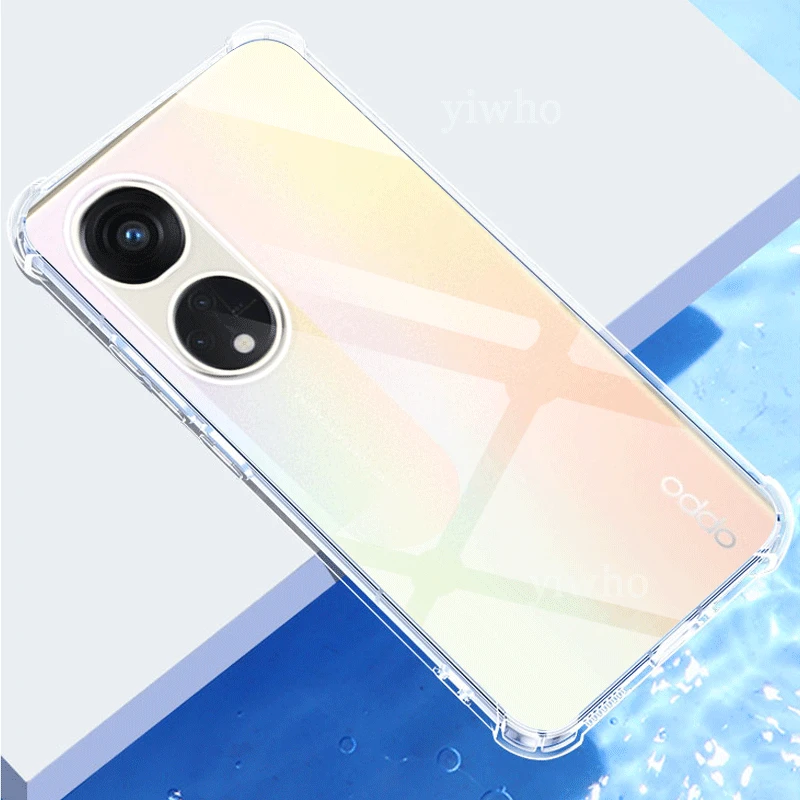 Для Oppo Reno 8T 5G Чехол Мягкий силиконовый чехол для OPPO Reno 8T 9 8 7 6 5 4 Lite Чехол для телефона Прозрачный противоударный бампер Coque