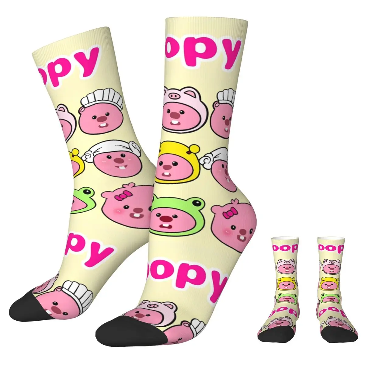 Zanmang Loopy Cartoon Cosplay Socks Men Women Fashion Cute Kawaii Socks High Quality Spring Summer Autumn Winter Stockings Gift