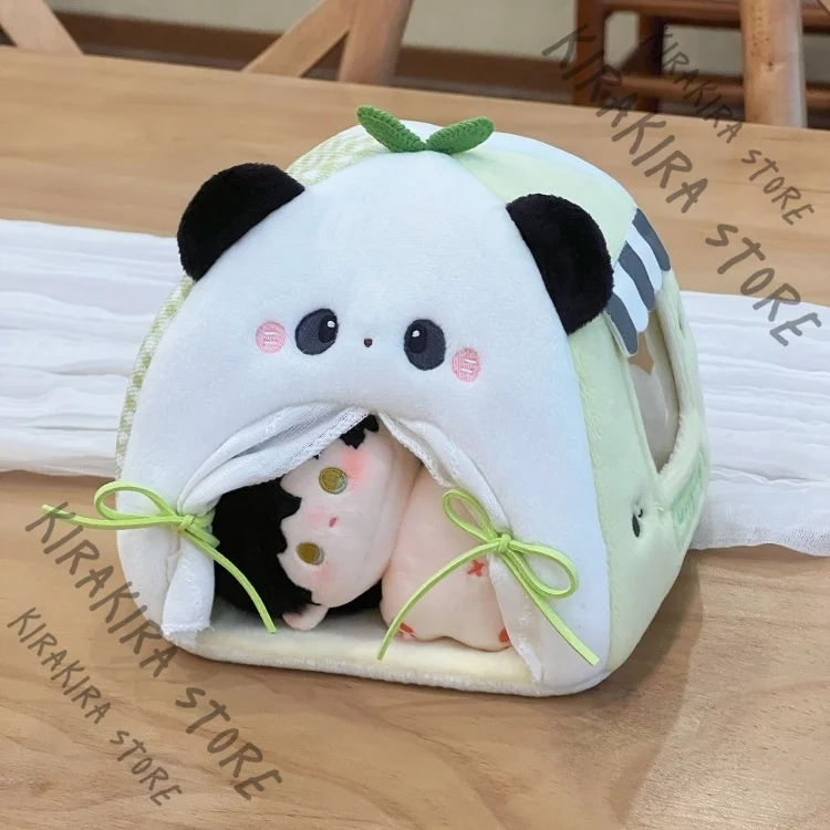 10cm Animal Mini Cake Tent Series Cosplay Outfit Mascot Cotton Panda Maumet Clothes Clothing Suit High Quality Ornaments Set