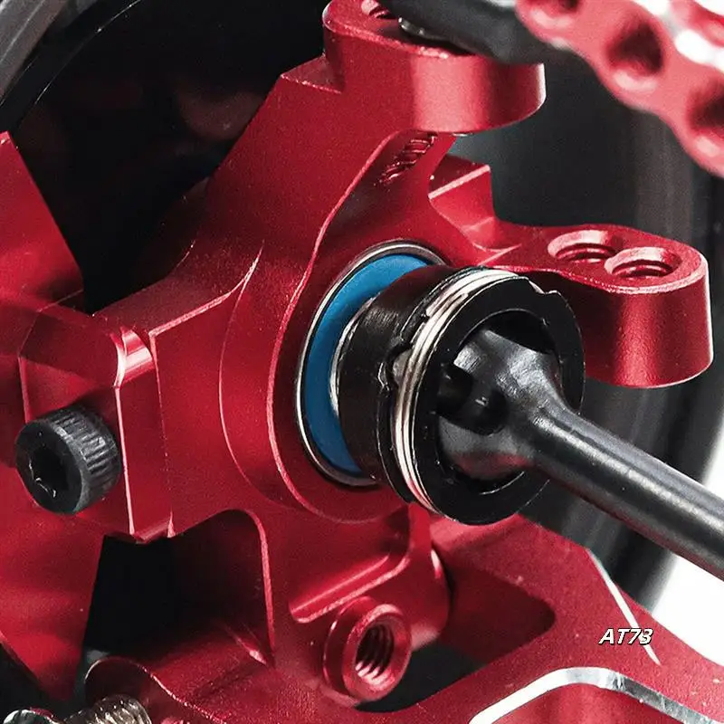 RC Car Upgrade Aluminum Alloy Rear Axle Cup Kit For 1/10 For Traxxas 4-TEC DRIFT FORD MUSTANG RC Car Accessories