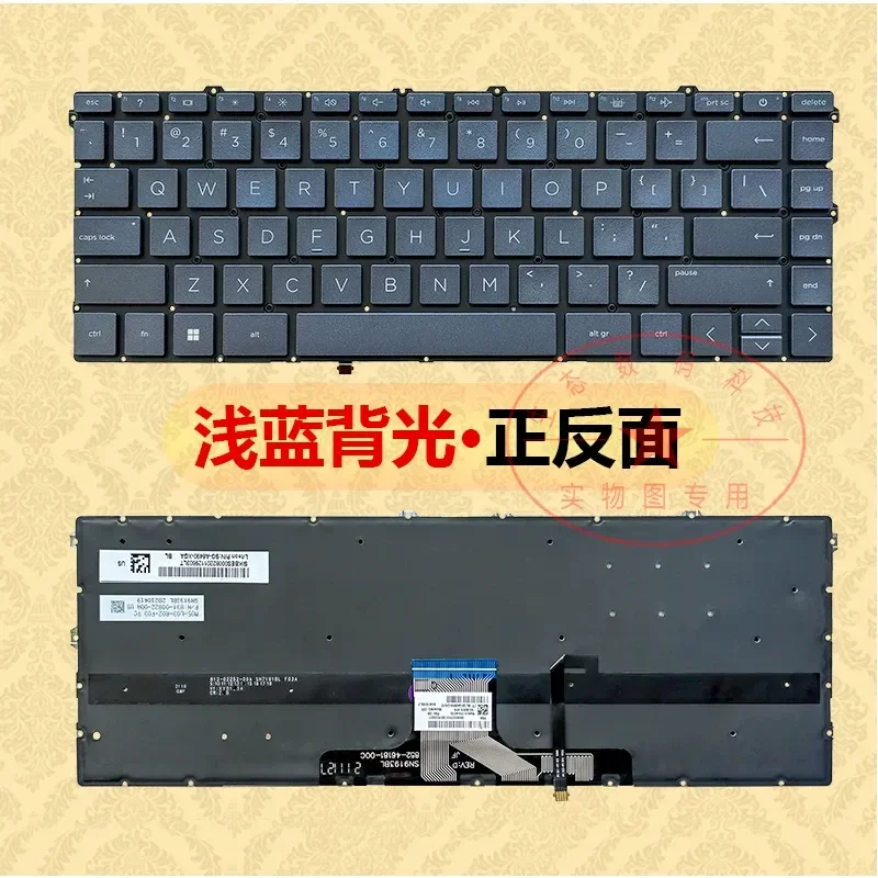 for HP TPN-I137 Q244 Q234 Q243 Q262 14-EC DW DV DY Laptop Keyboard Replacement Repair Part