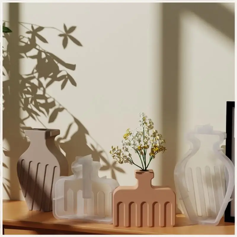 

Silicone Crafting Molds Perfect for Hand-Making Planter and Cement Projects