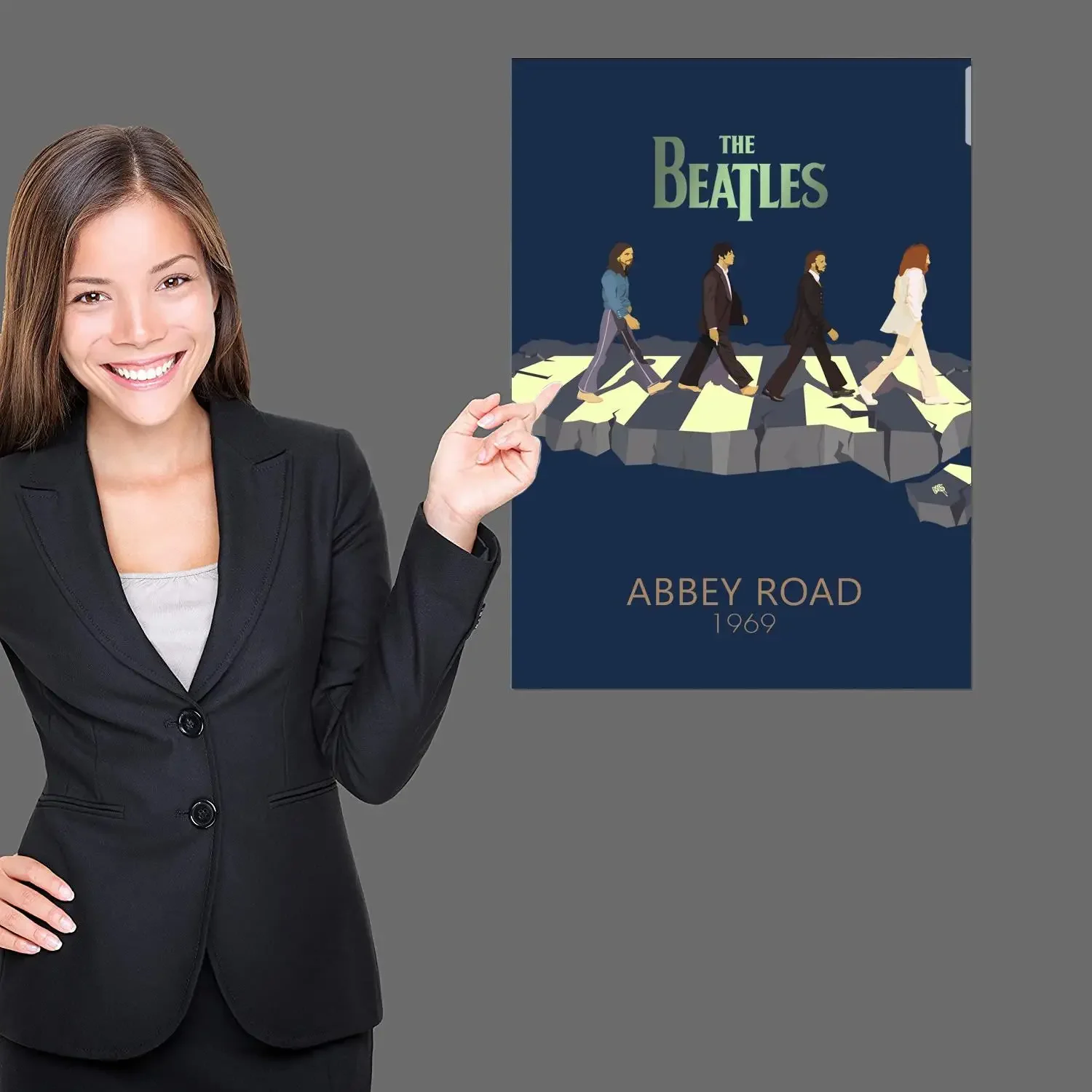 abbey road Poster Prints Wall Art Canvas Painting Poster For Modern Family Living Room Home Decor