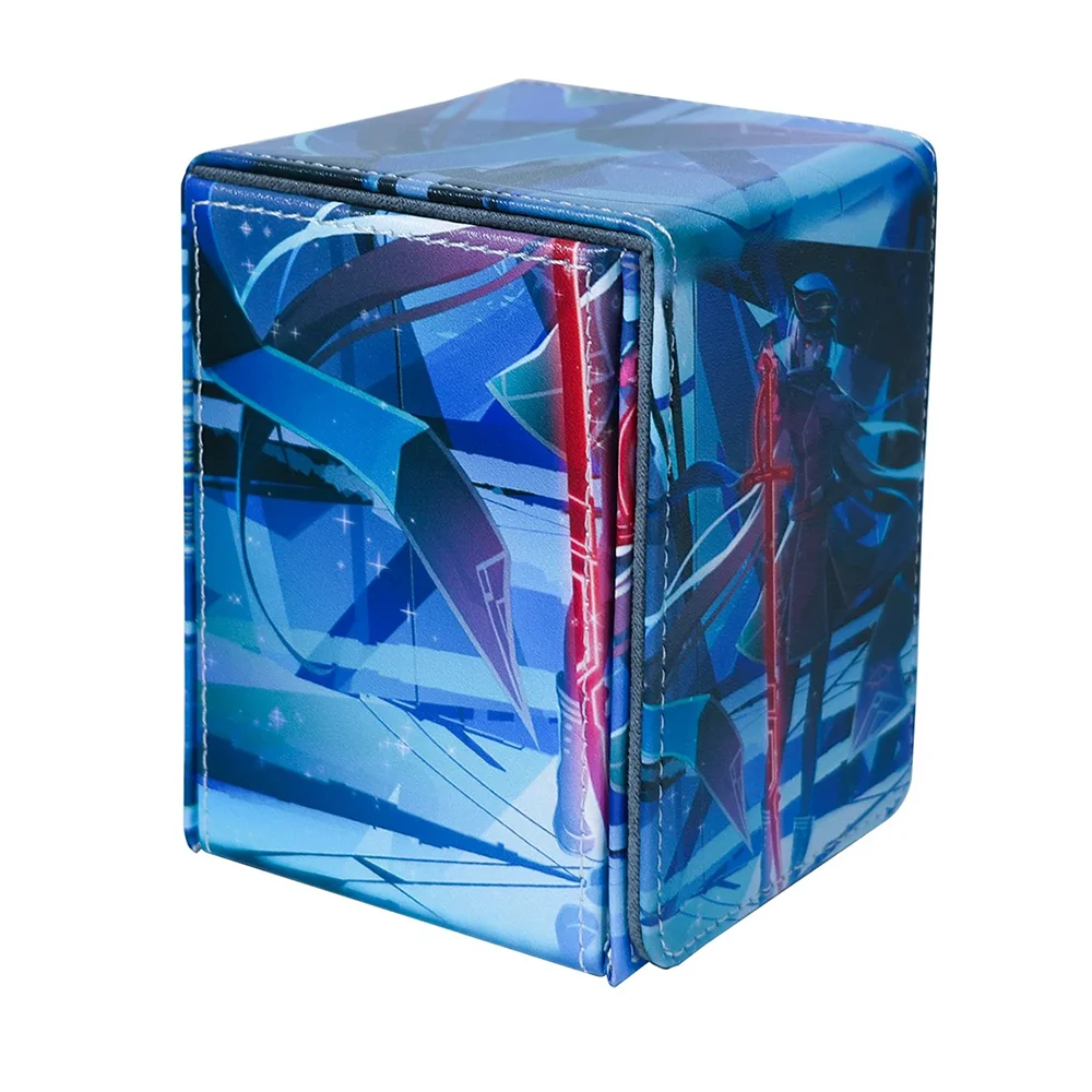 Premium Imitation leather Trading Card bag Can hold 100+ cards suitable for TCG YGO Etc Compact design with soft lining