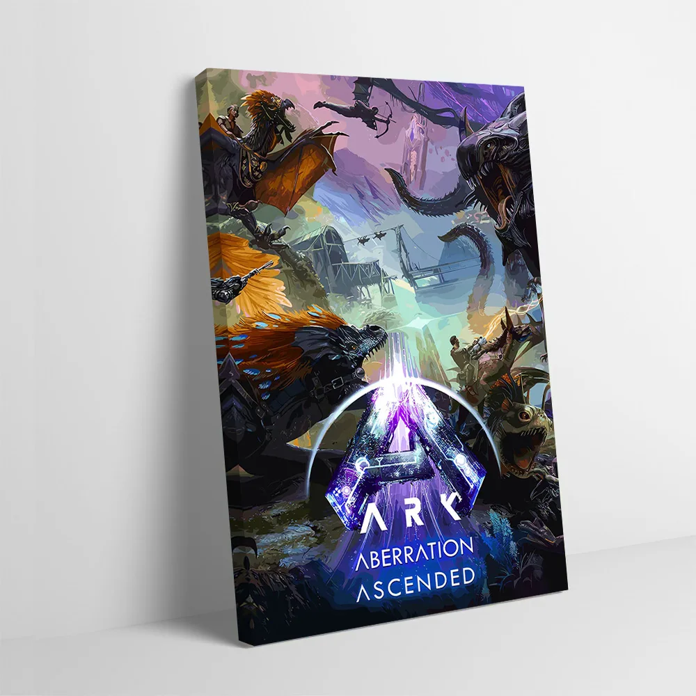 Постер ARK Aberration Ascended: Настраиваемая печать на холсте, картина для стен, подарок для современного домашнего декора и украшения интерьера