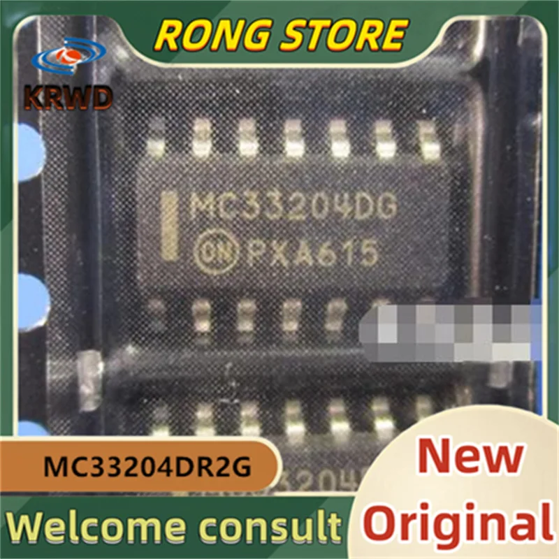 

10pcs MC33204DG MC33204 MC33204DR2G SOP-14 New and Original