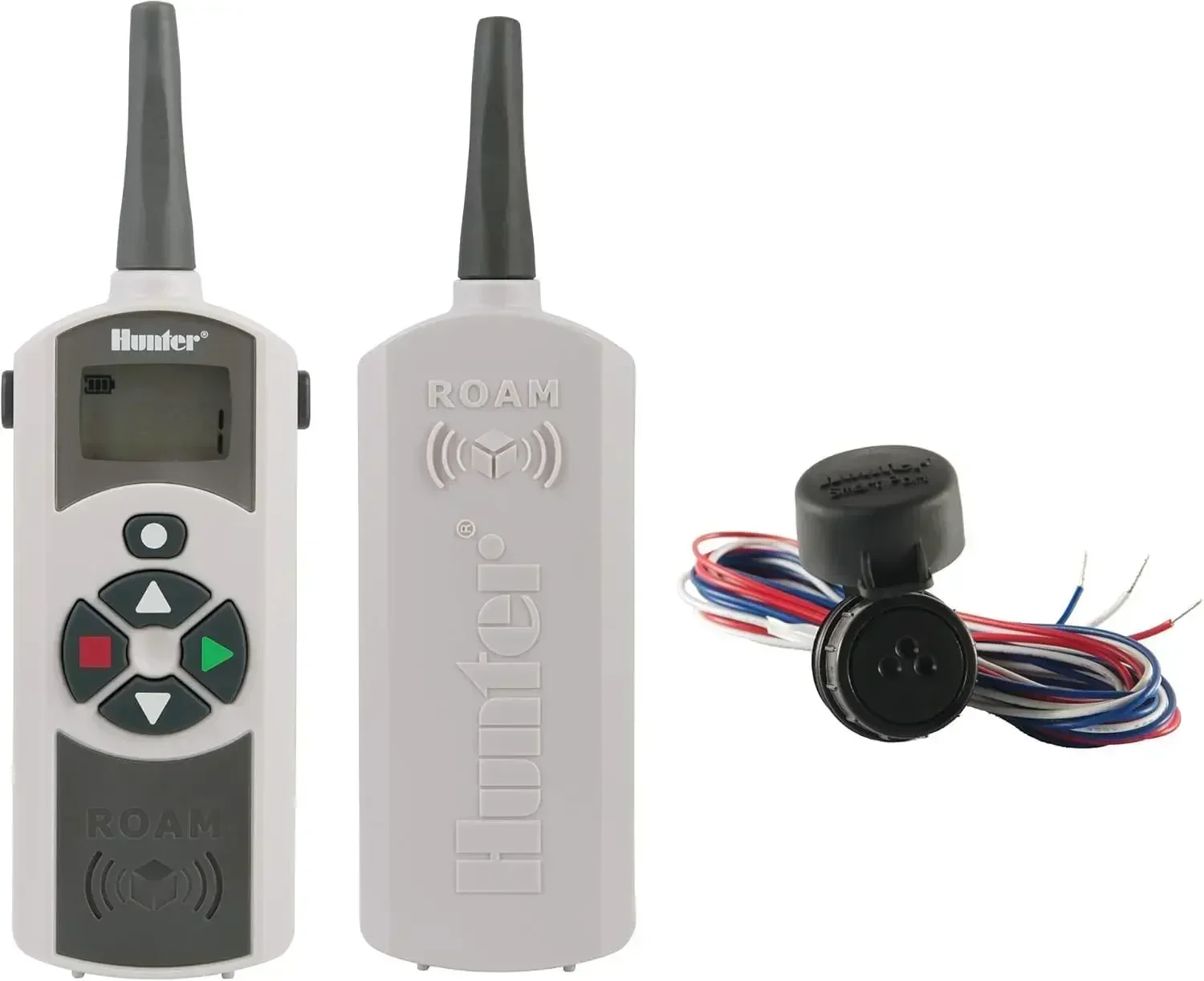 Hunter ROAM-KIT Sprinkler Remote Controller, Works with X-Core, Pro-C, PCC, I-Core, Acc Irrigation Timers, 1000 ft Range, 128 Ad