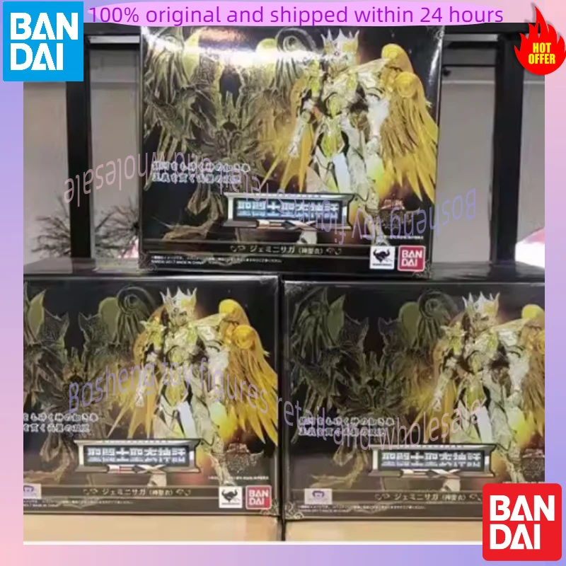 

Оригинальный BANDAI Saint Cloth Myth EX Gemini Saga Soul Of Gold в наличии аниме фигурки модель игрушки