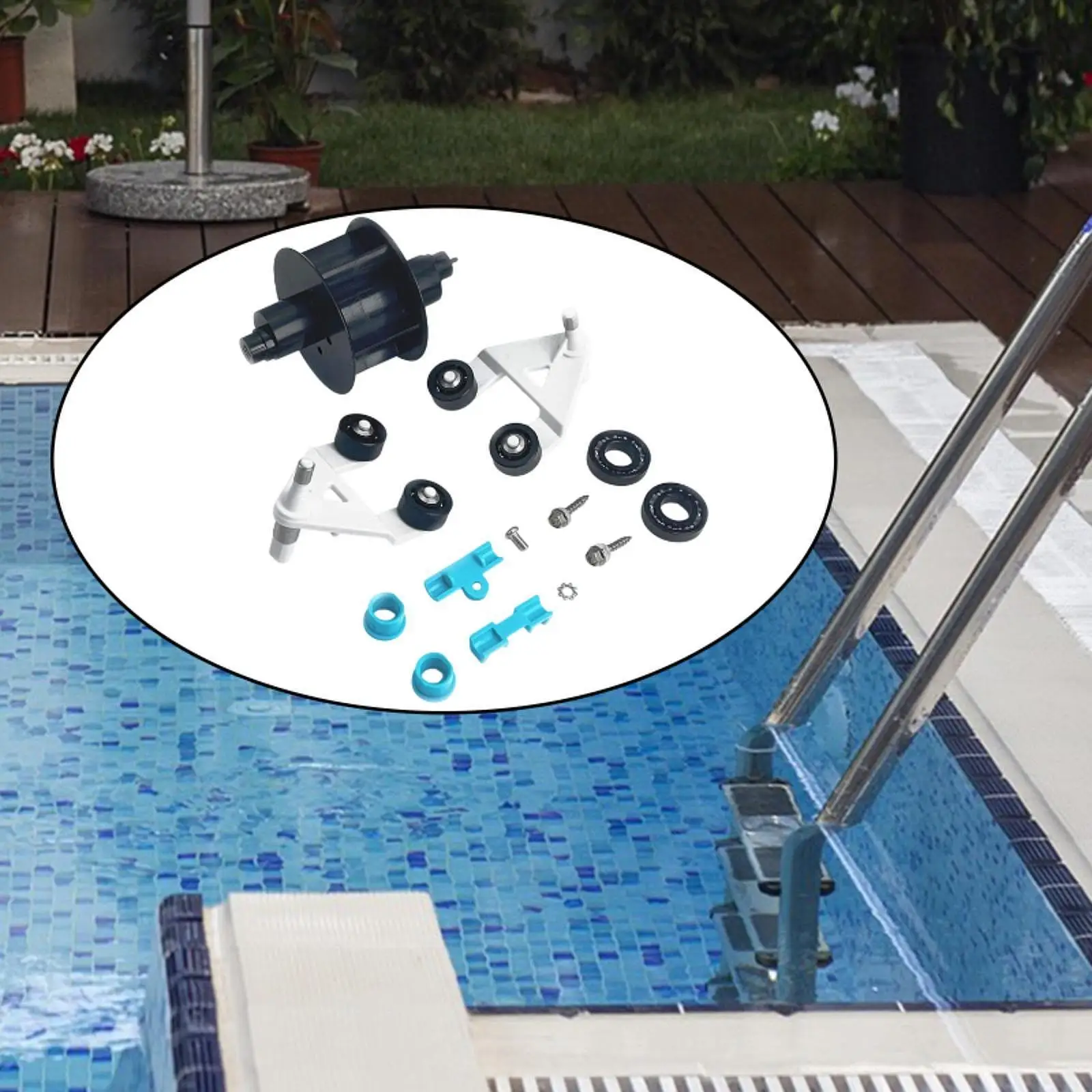 

Axv621dat Easily Install Lightweight Swimming Pool A Frame Turbine Set