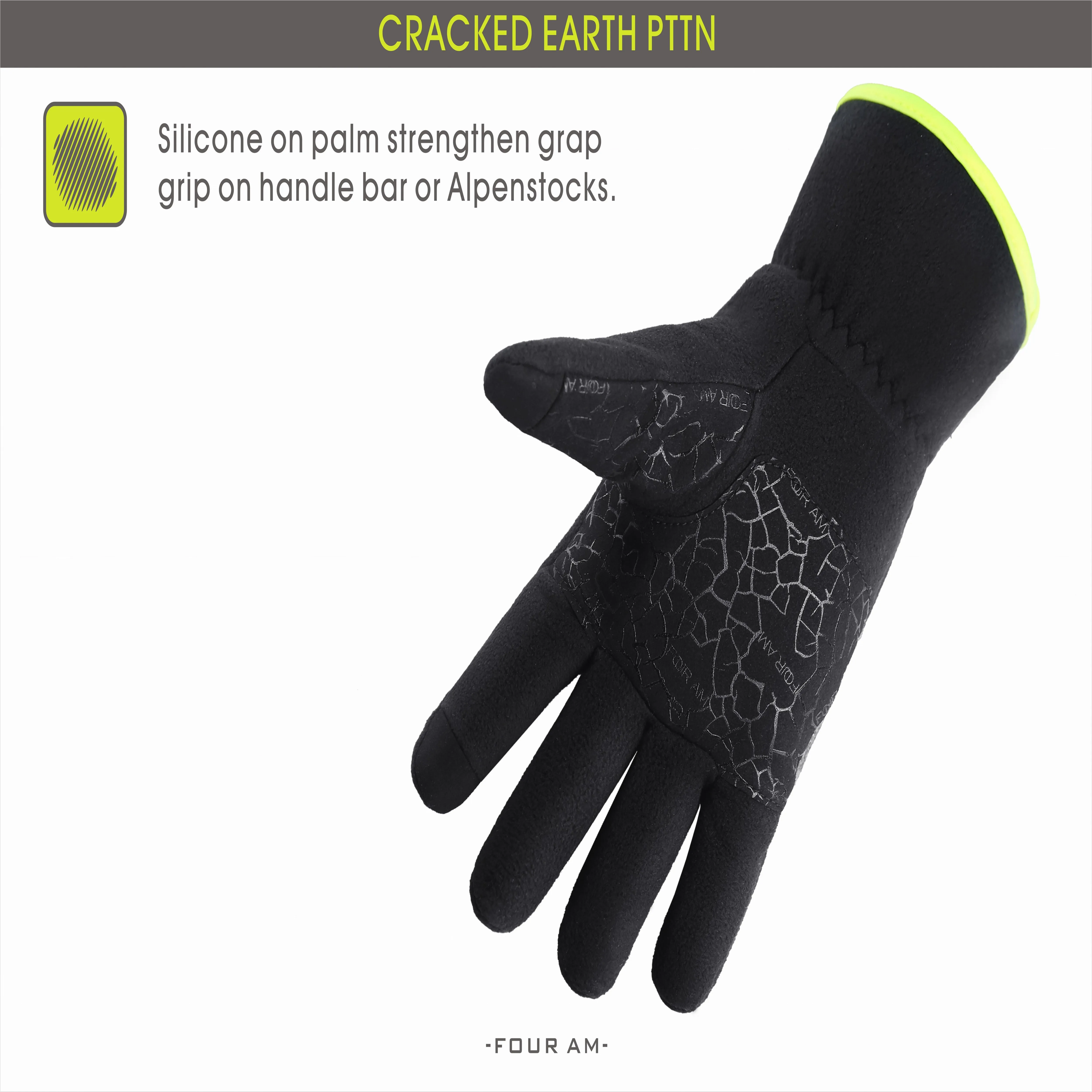 Tough Outdoors Fleece Winter Gloves 30-50 ℉ - Thermal Driving work gloves Women & Men - Cold Weather Touch Screen Warm Gloves