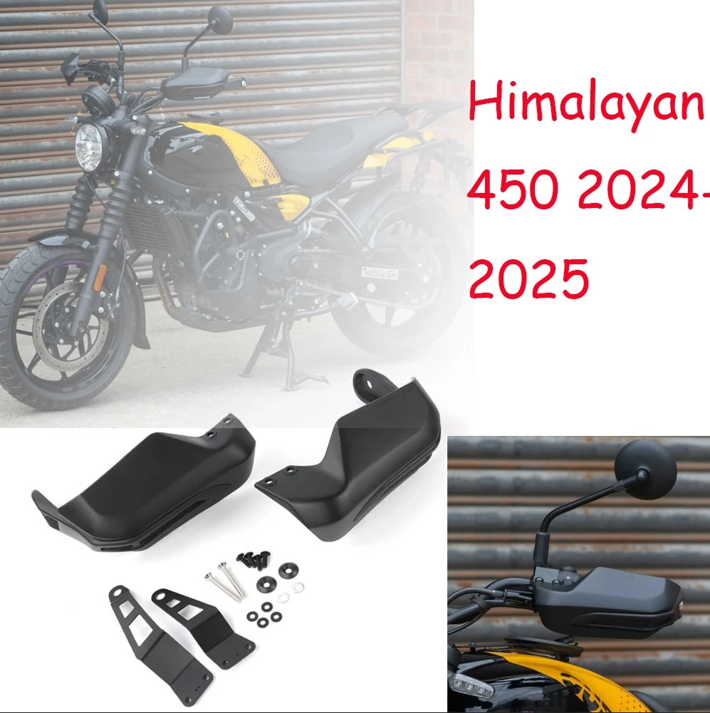 

Royal Enfield Himalayan 450 2024-2025 Motorcycle Hand Guards with Windshield Protector, Adventure Touring Off-Road Durable Cover