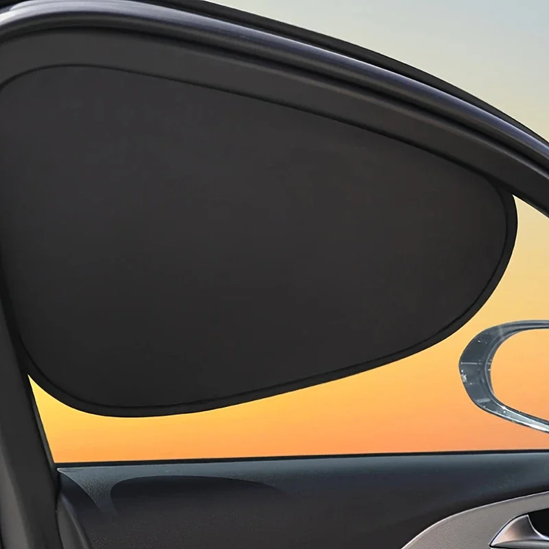 4-layer sunshade anti glare UV blocker car side window electrostatic sunshade car interior blocker 99.9% UV