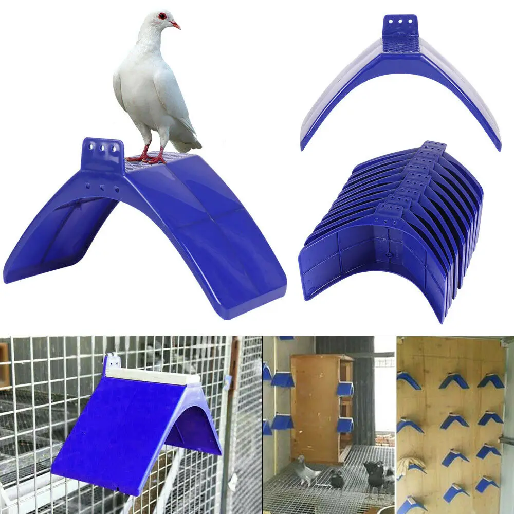 20 Pieces V Pigeon Bird Pet Roost Bird Equipment Racing Pigeon Stand Rest Stand Pigeon Perches Dove Rest Stand