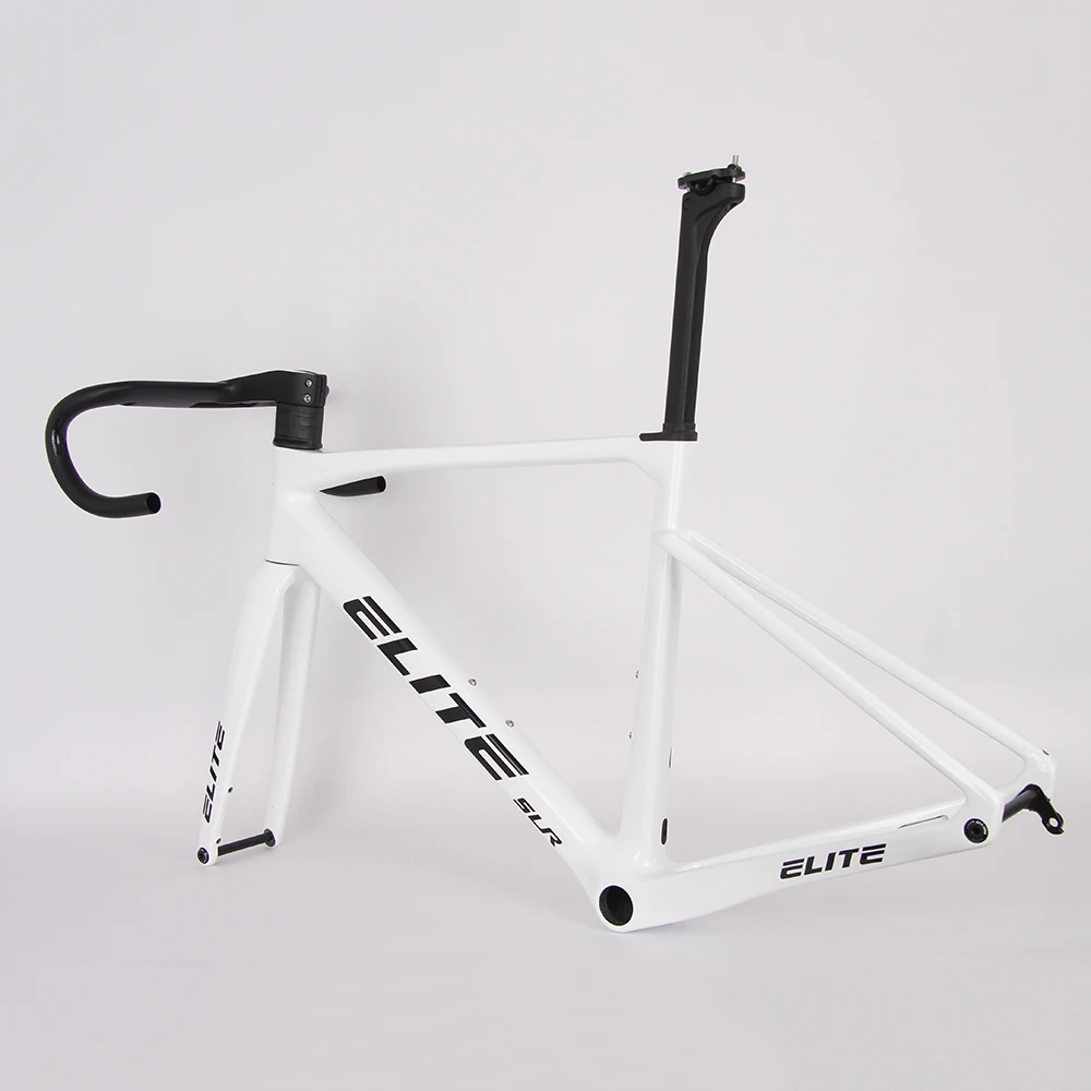 2025 New ELITE Carbon Frame T47 Road Racing Bicycle Frameset 700*32C ...