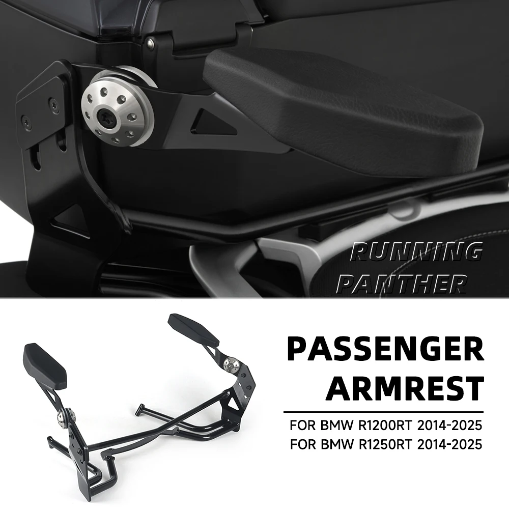 

For BMW R1200RT R1250RT r1200rt r1250rt R1200 RT R1250 RT2014-2025 Pillion Set Arm Rest Rear Passenger Frame Armrest Accessories