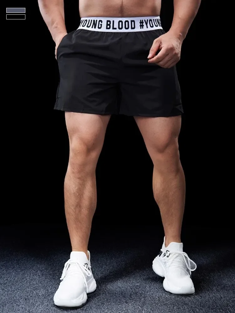 

Men's Summer Sports Gym Fitness Shorts Quick-drying Pants Casual Track and Field Quick-drying Thin Marathon Three-point Shorts