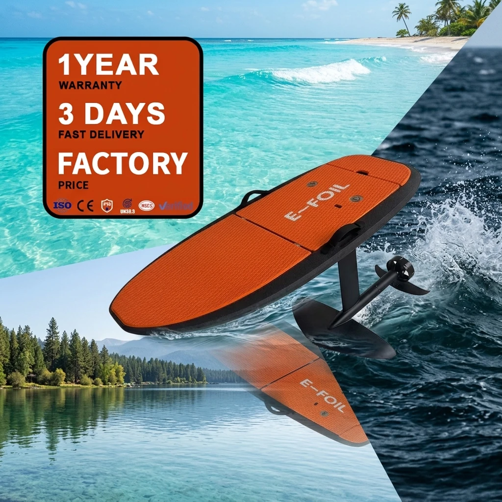 NUEVO PRODUCTO: Tabla de Hydrofoil Eléctrica EPP 52V de 8KW, Precio de Venta Directa de Fábrica, Deporte Acuático, Flyboard