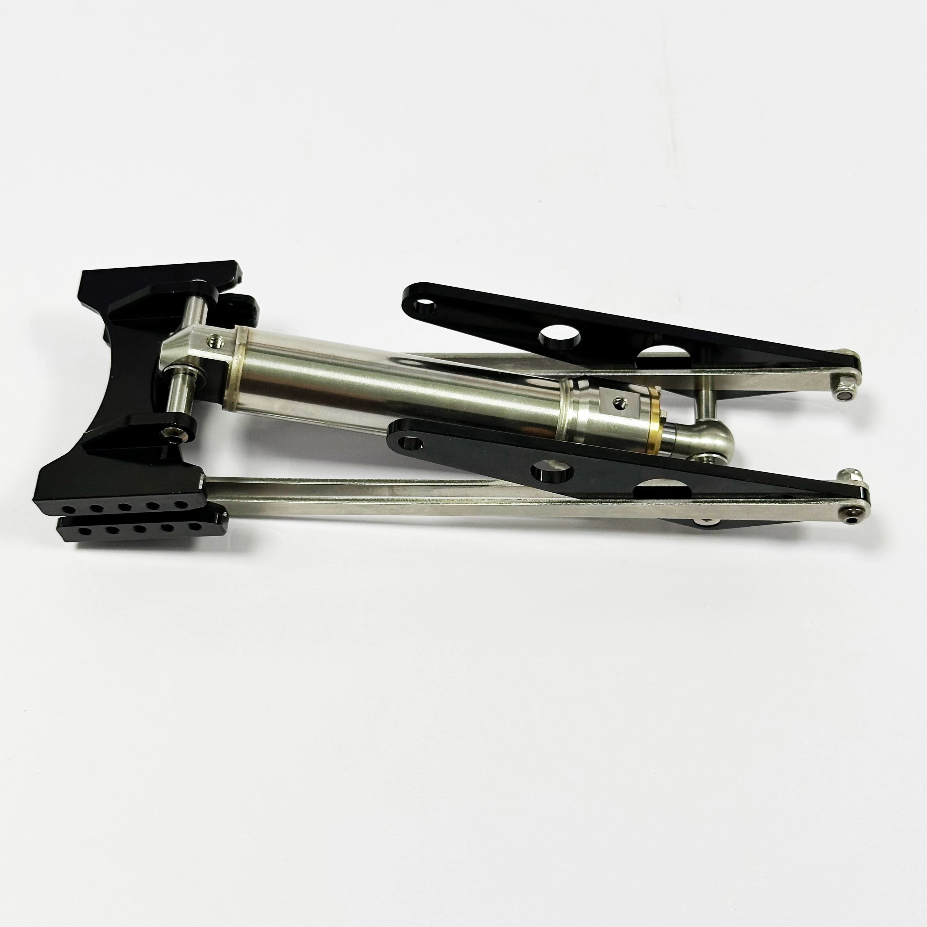 RC 1/14 Metall-Hydraulik-Hebeölpumpe F-Stützrahmen für Tamiya Hydraulikbagger, Lader, Muldenkipper, DIY-Teile – Detail 6