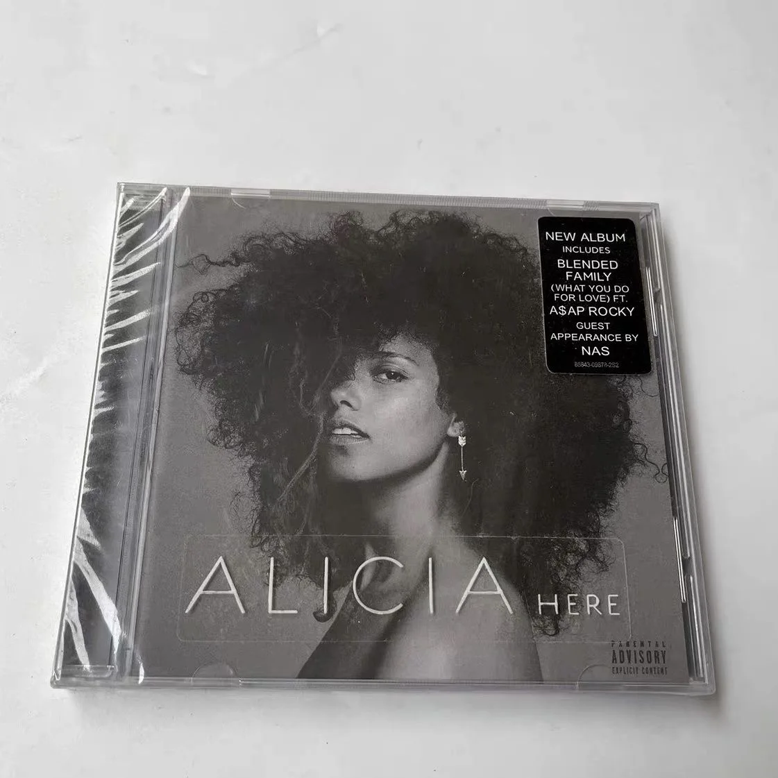 Classic Alicia Keys Music CD Here Album In Common Compact Disc Cosplay Walkman Car Soundtracks Box Party Music Collection Gifts