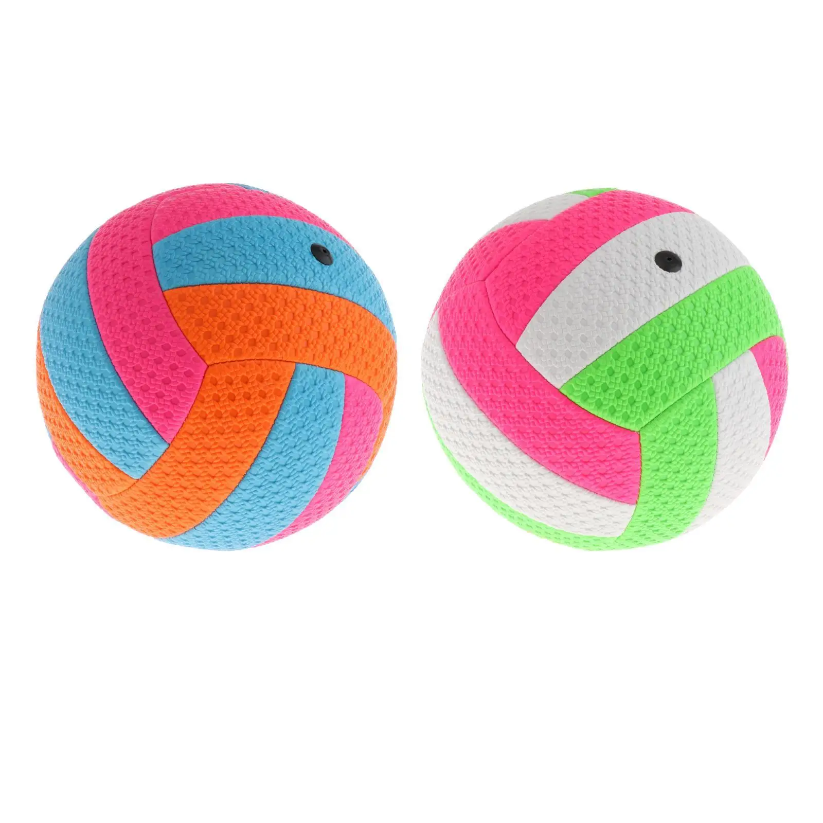 PVC Volleyball Size 2, Soft Touch Game Training Practice Recreational Ball 5.9inch Children Toy for Sand Backyard