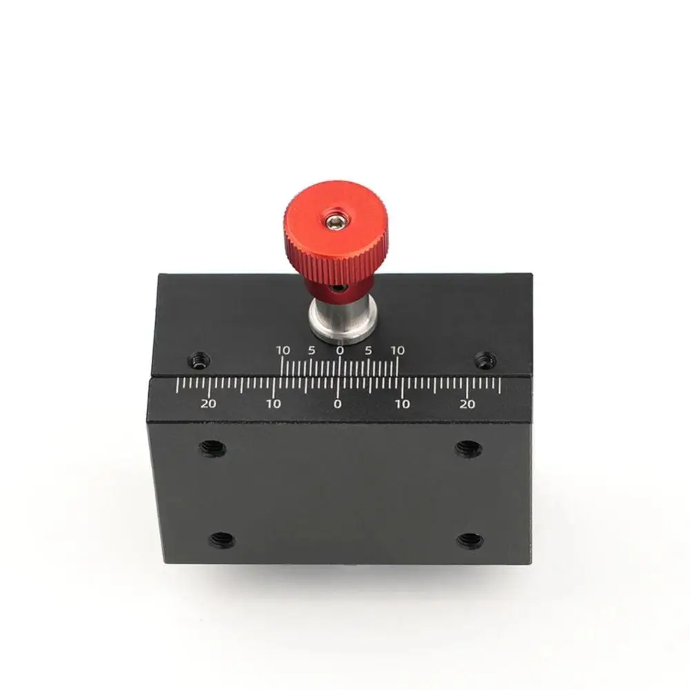 عالية الدقة السكتة الدماغية الشريحة غرامة ضبط الشريحة الجدول أداة X-محور تتوافق الأخدود انزلاق منصة الألومنيوم #3