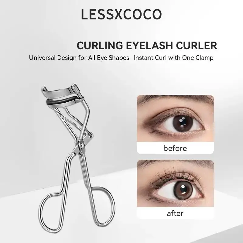 

Silver Eyelash Tweezers for Girls Women Stainless Steel Portable Long Lasting Eyelash Extension Tools Tweezers Beauty Cosmetic