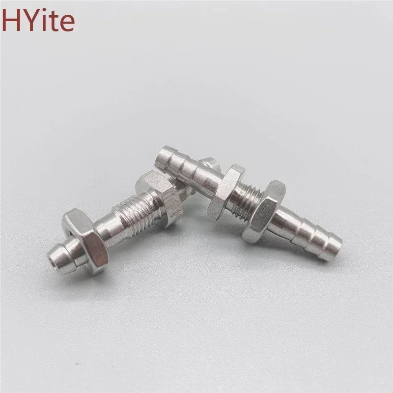 Tube barbelé en acier inoxydable 304, raccord de tuyau, adaptateur de connecteur de couremplaçant, 4mm, 6mm, 8mm, 10mm, 12mm, 14mm, 16mm, 19mm