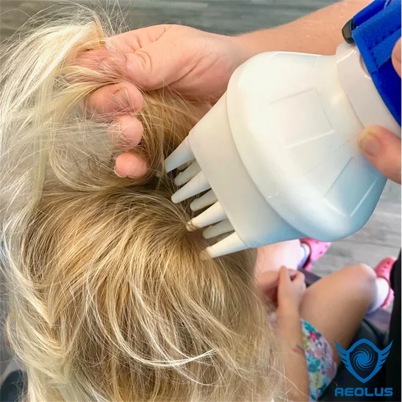 

Retractable Hose v Comb Head Lice Treatment Machine Adults/children Remove Lice and Eggs Lice Machine
