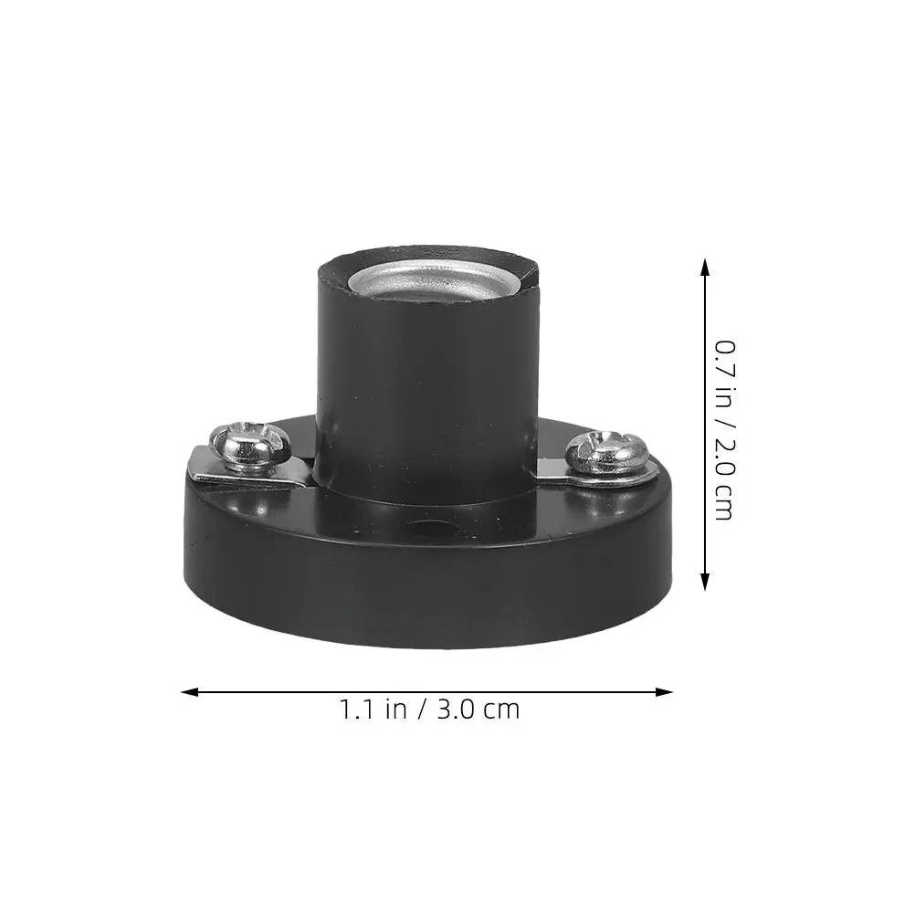20Pcs Small Screw Light Socket Mini Bulb Holder Plastic DIY Lighting Accessories for Physical Circuit Electrical Experiment