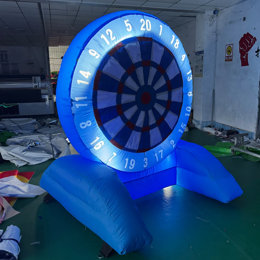 Oxford cloth inflatable darts board Dart shooting stick wall for kid game Outdoor/indoor events
