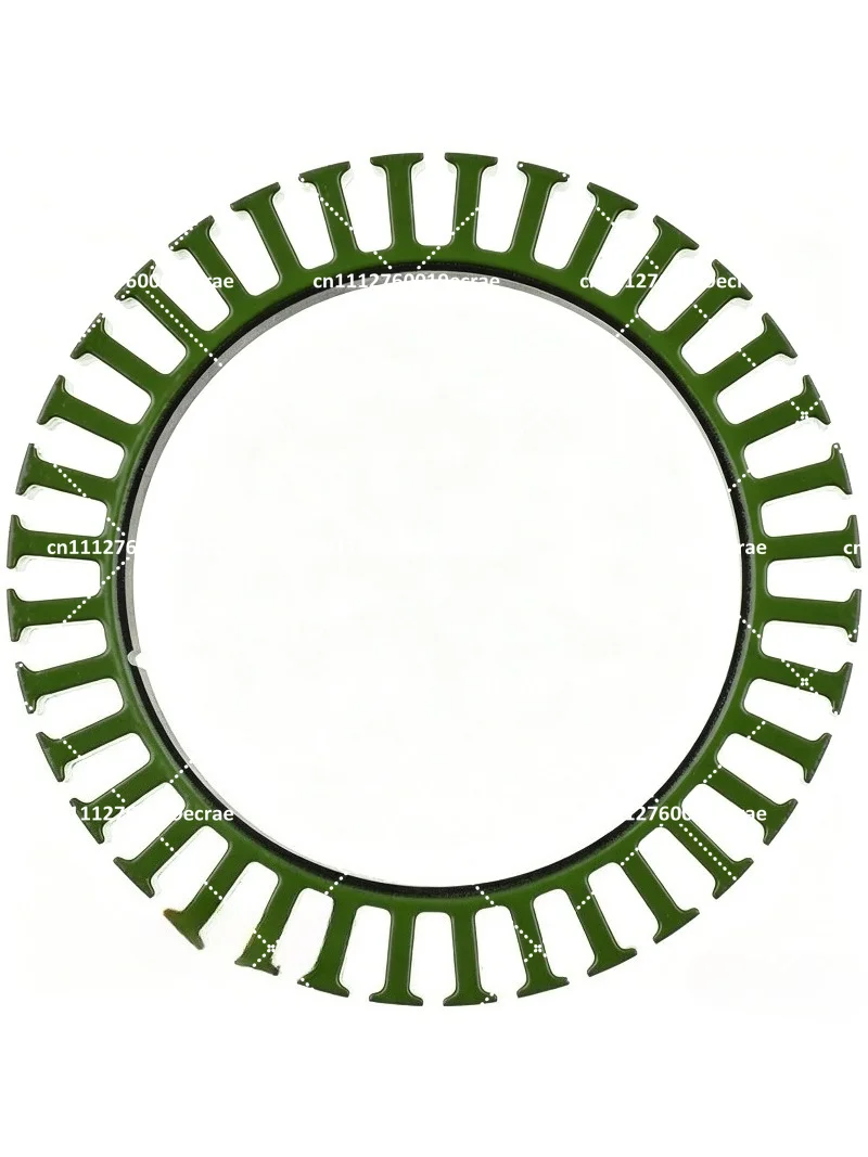 81x10mm Disc Brushless Motor Outer Rotor 36N40P Silicon Steel Sheet Stator Core for Power Generation