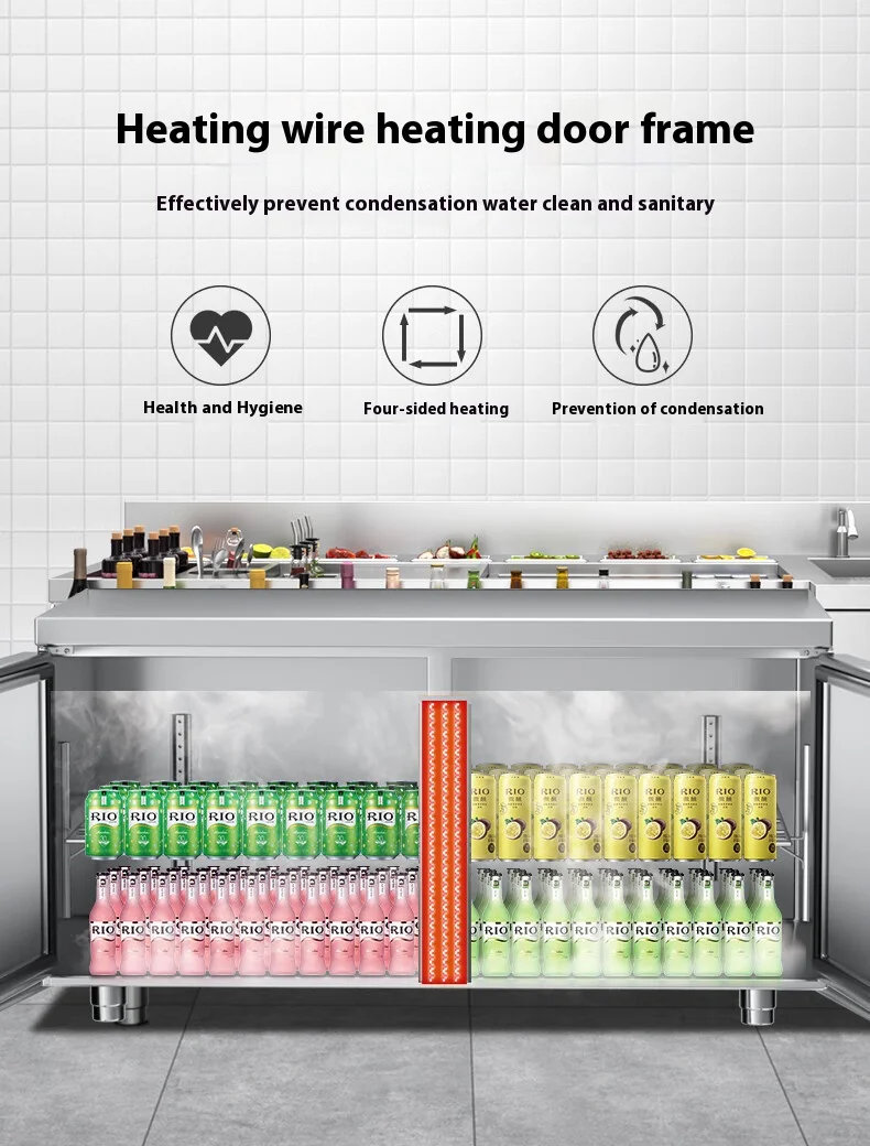 OEM Stainless Steel Commercial Bar Mixing Cocktail Counter Fridge Modern Fashion Banquet Bar Bartenders Cocktail Bar Station view 5