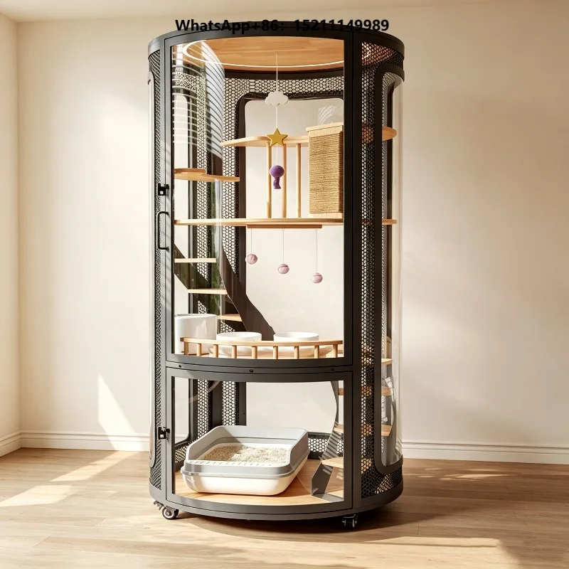 Pet House Internal Layout Cat Villa