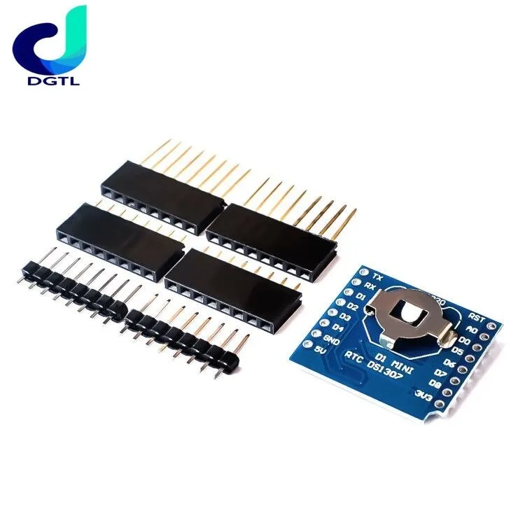 

Micro SD D1 Mini Data Logger Shield + RTC DS1307 Clock For Arduino/Raspberry