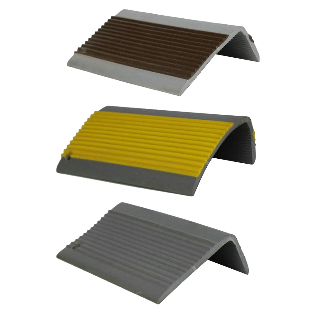 100cm Stair Anti Slip Tapes PVC Angle Step Edge Protective Cover Non-Slip Traction Grip Mat