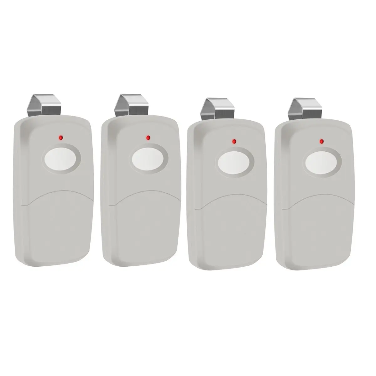 HGHO 4 Pcs 1 Channel Gate Opener Remote for Multi Code 308911 Linear MCS308911 300MHz Garage Door Opener Remote Control
