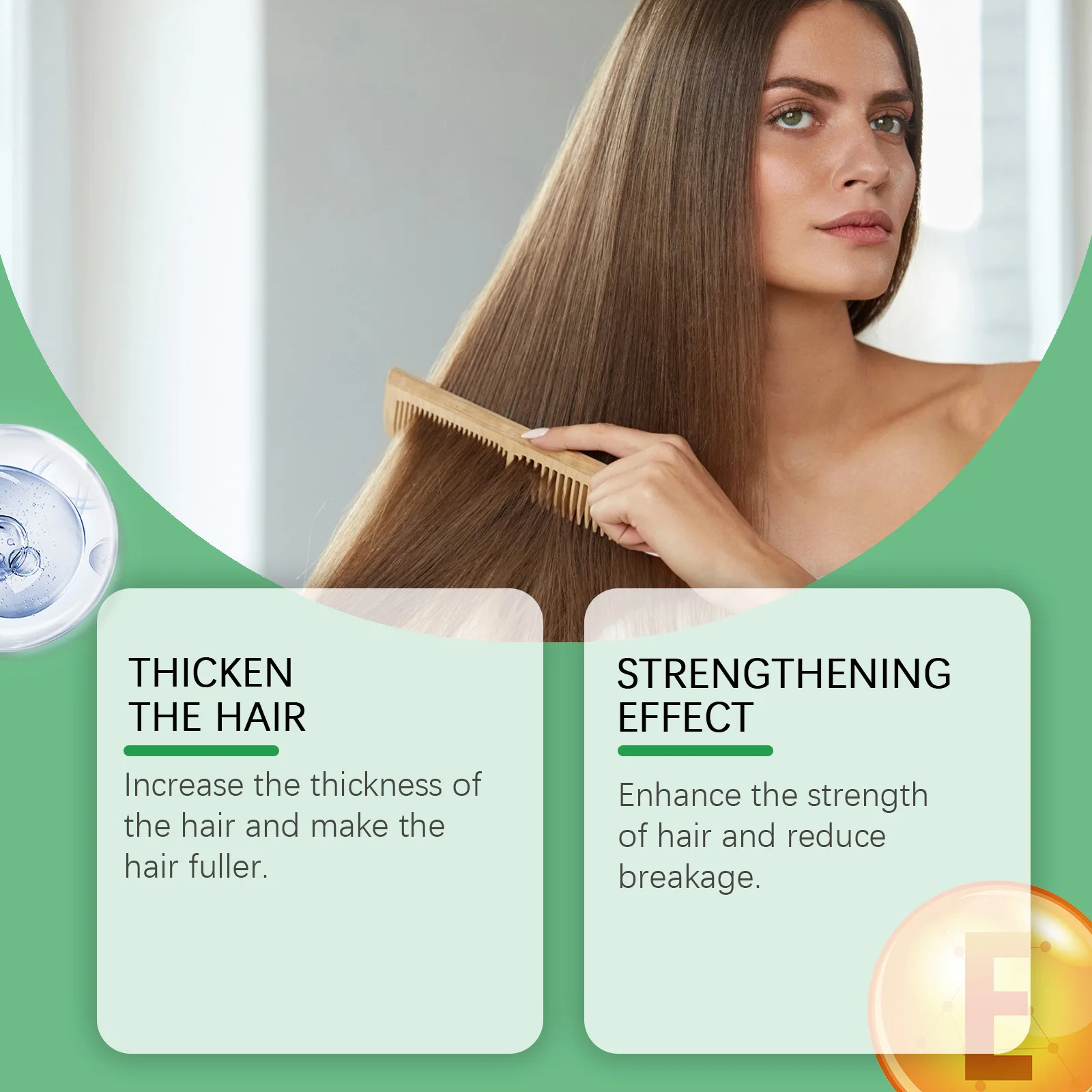 Hoegoa Rosemary Hair Shampoo Volumizing and Thickening Strengthening and Oil Control Nourishes and Repairs Hair Oil Adds Volume