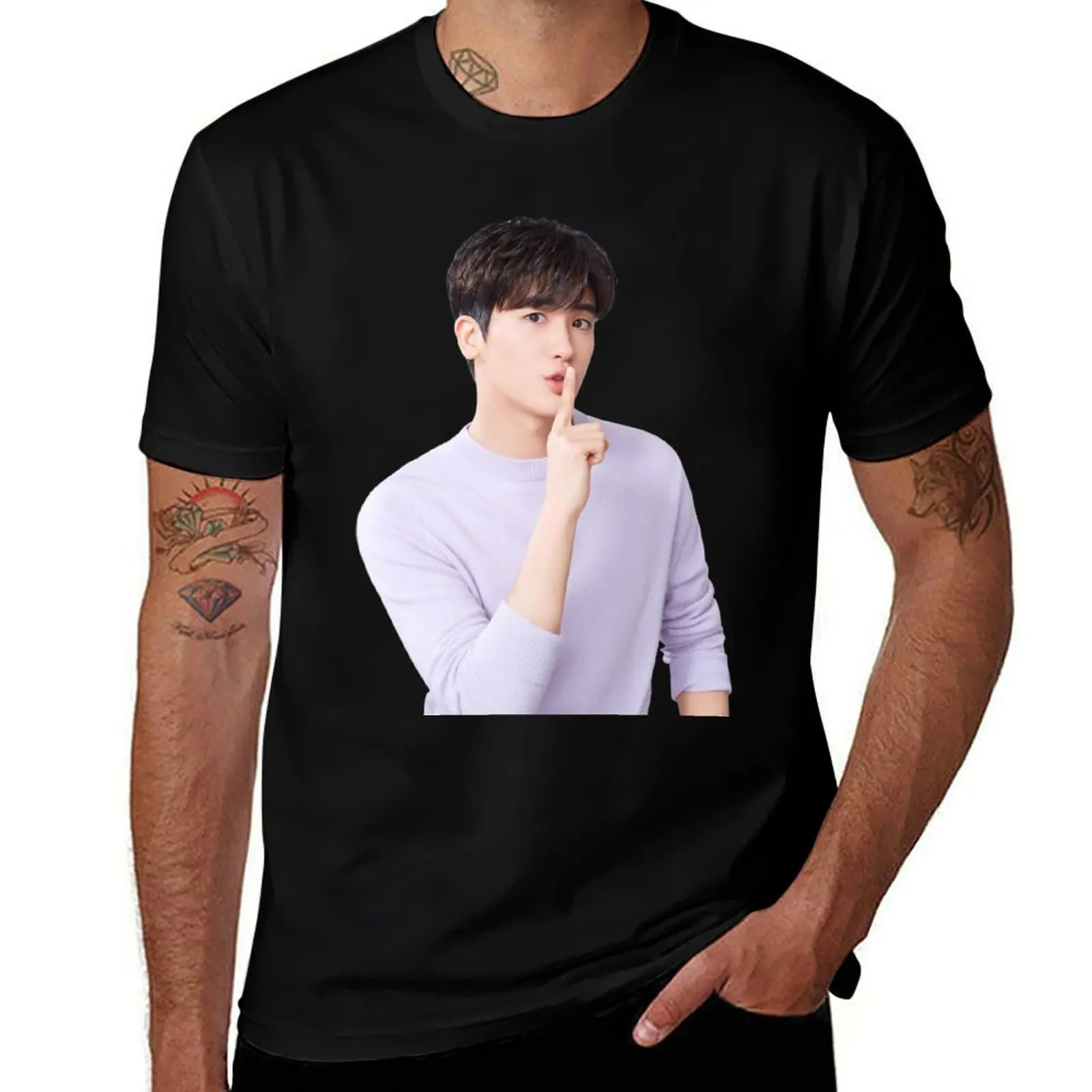 

Park Hyung Sik - V46 T-Shirt cotton tshirt 100% t shirt man designer t shirt man cotton T-Shirt